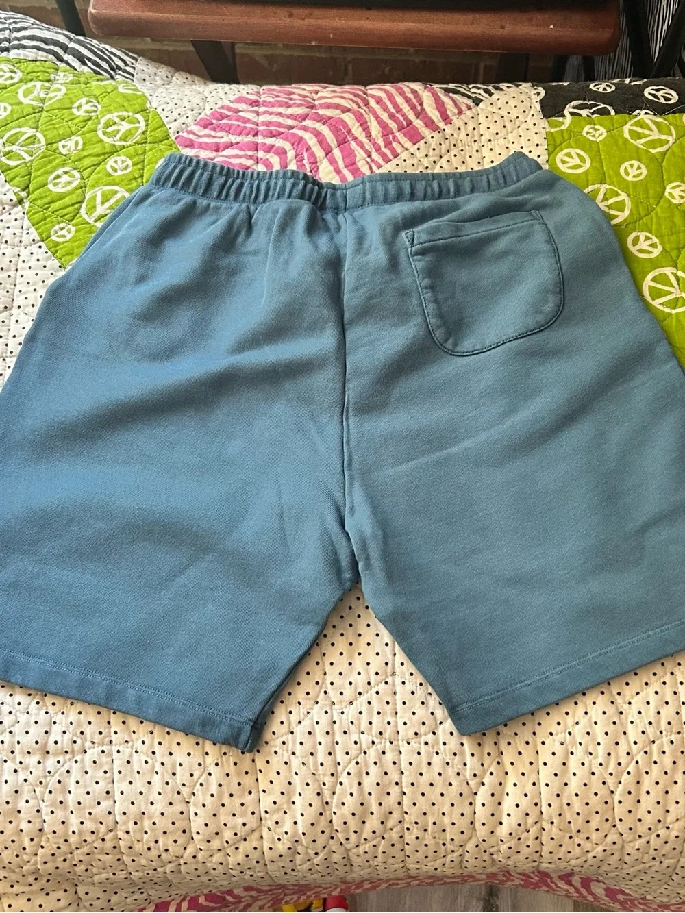 Kids Indigo Drawstring Jogger Shorts - 8Y